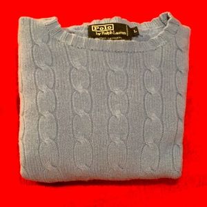 POLO // RALPH LAUREN // 100% CASHMERE SWEATER